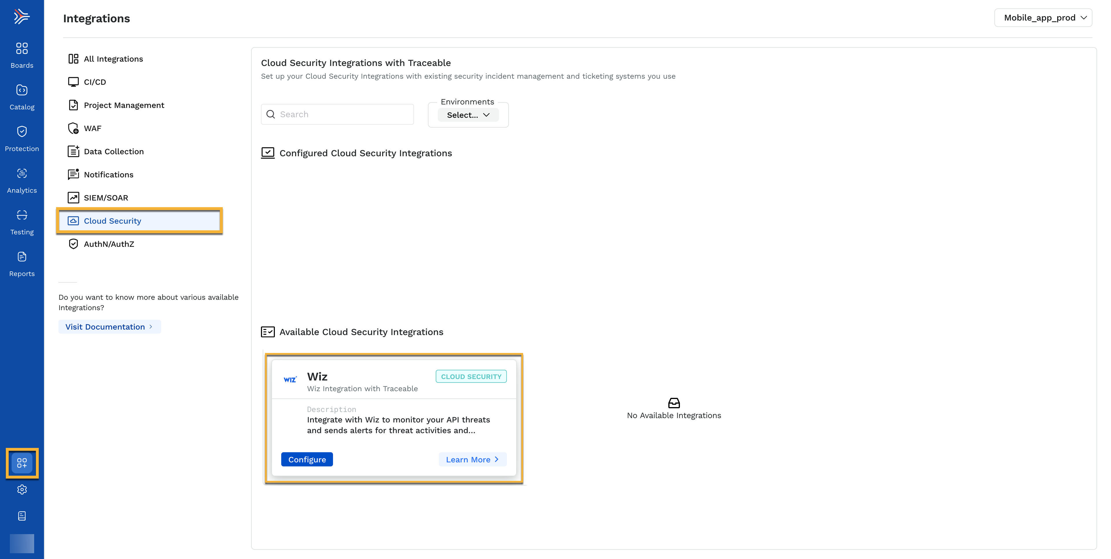 traceable_wiz_integration_dashboard